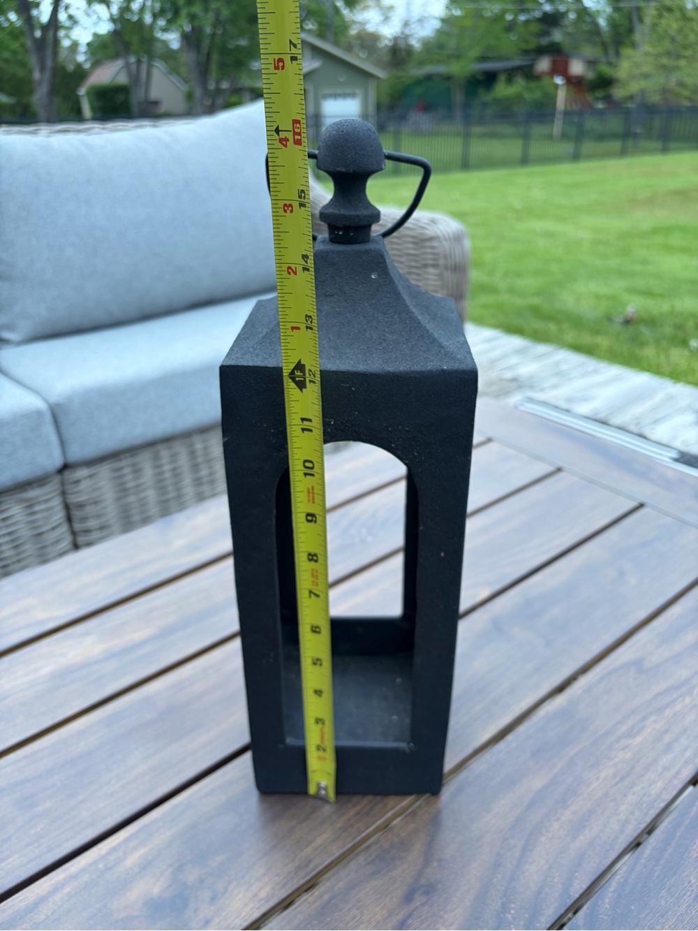 Decorative Heavy Duty Metal Lantern/Candle Holder - Home Accents-Indoor/Outdoor - Picture 2 of 3